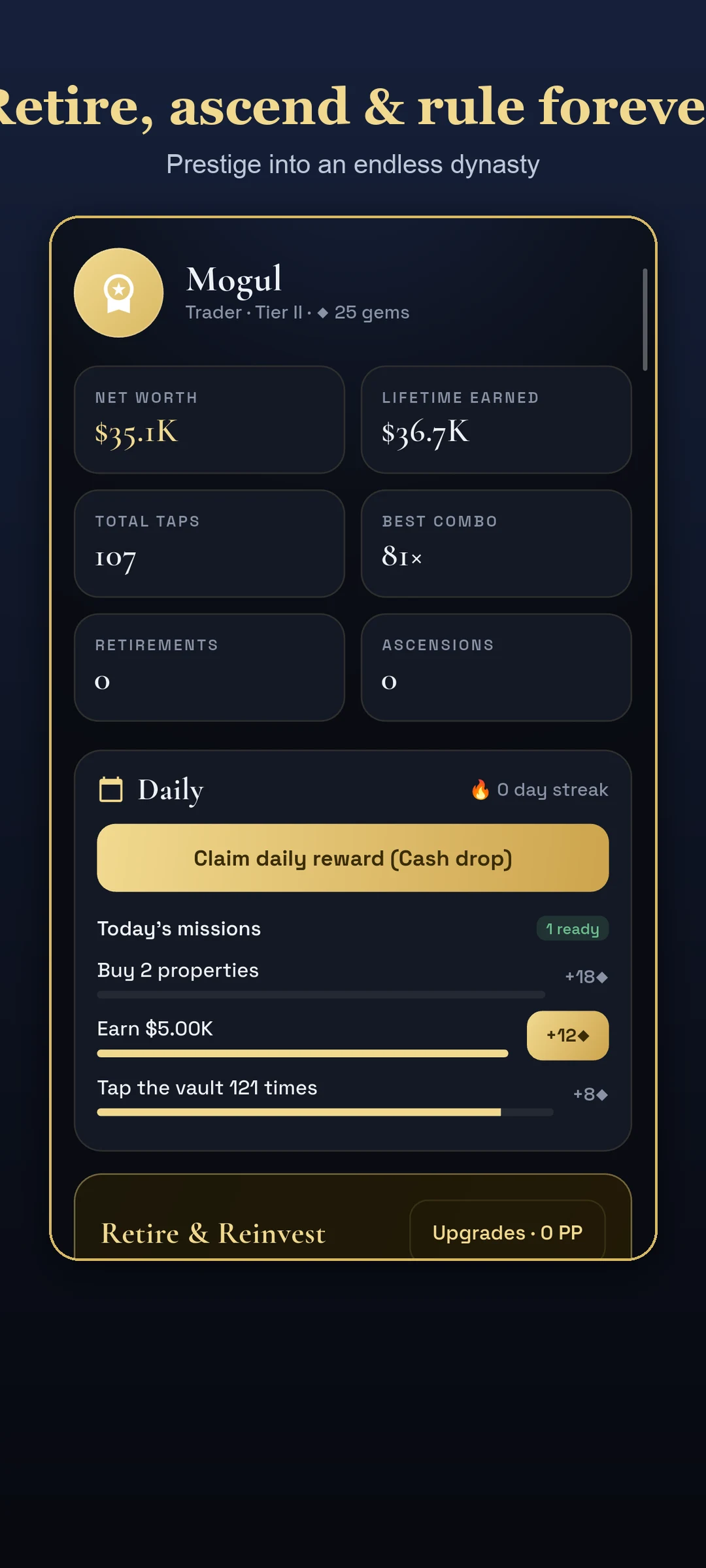 MOGUL Tycoon: Idle Empire screenshot